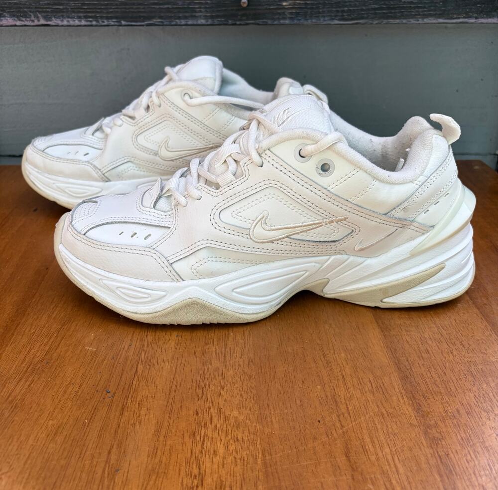 Nike M2K Tekno Summit White Phantom Women’s Size 8.5 Chunky Y2K Sneakers